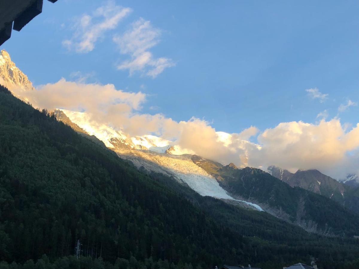 Ferienwohnung Mont Blanc 43, Vue Mont Blanc , Balcon, Parking Chamonix Exterior foto